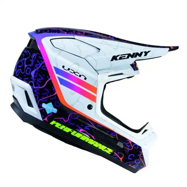 Kask Cross/Enduro Performance ERT Graphic + Wave Black White Czarny/Biały Rozmiar L KENNY RACING 261-0202013-5600 Dostępne od ręki