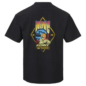T-shirt Wave Oversize Black L Kenny Racing 261-5005010-5609 Rabat