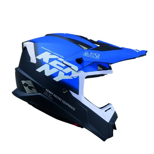 Kask Cross/Enduro Track Graphic Focus Blue niebieski S Kenny Racing 261-0303021-5402 Najlepsza cena