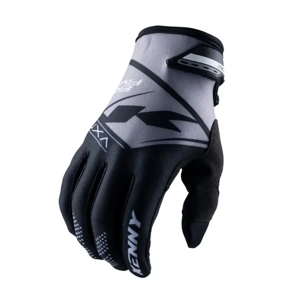 Rękawice Cross/Enduro Brave Kid/Junior/Dziecięce Black XXL (10 lat) Kenny Racing 231-2904011-0609 Wybór klientów