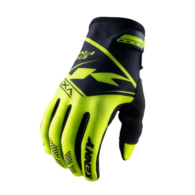 Rękawice Cross/Enduro Brave Kid/Junior/Dziecięce Neon Yellow L (6 lat) Kenny Racing 231-2904011-0497 Hit cenowy