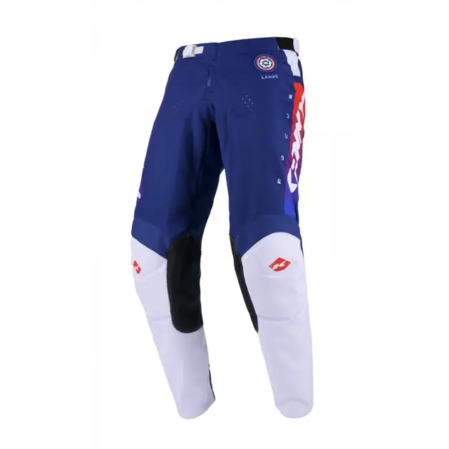 Oferta limitowana Spodnie cross/enduro Track Focus Patriot Niebieski/Czerwony / Biały XXXL (40) Kenny Racing 251-6203012-4028