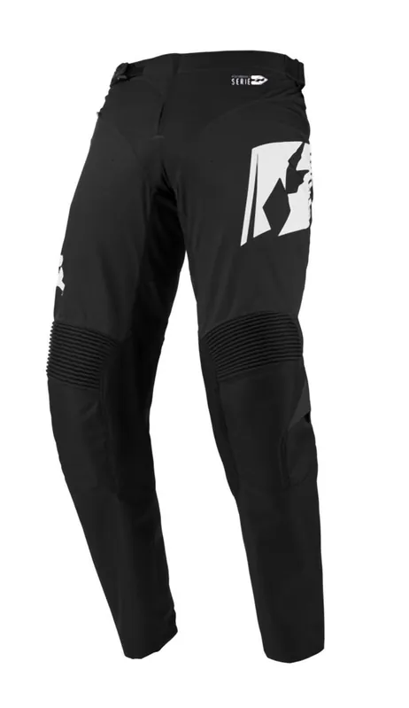 Bezpieczna płatność Spodnie cross/enduro Kenny Racing Performance Solid Black Czarny/Biały L (34) 251-6102014-34