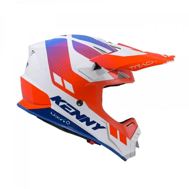 Kask CROSS/ENDURO TRACK GRAPHIC PATRIOT Biały/Niebieski / Czerwony L (59-60cm) Kenny Racing 251-0303021-5628 Szybka wysyłka