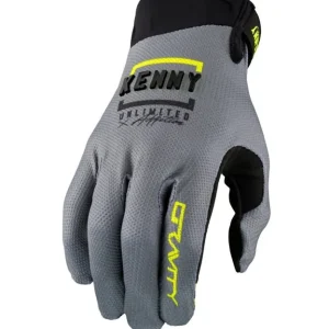 Tylko dziś Rękawice CROSS/ENDURO / ROWEROWE MTB GRAVITY Grey/Neon Yellow Szary/Czarny/Żółty Fluo Rozmiar XXL Kenny Racing 212-3009010-1203