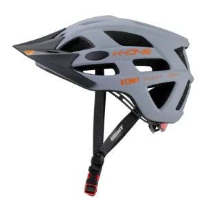 Wybór klientów Kenny Racing Kask Rowerowy MTB K-One Grey/Orange Szary/Pomarańczowy S/M 212-2004040-5403
