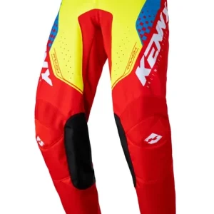 Spodnie cross/enduro Track Focus Kid/Junior Neon Yellow/Red 22 (6 lat) Kenny Racing 231-6203212-2292 Promocja