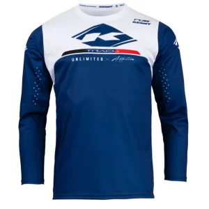 Koszulka Cross/Enduro Track Raw Navy Niebieski/Biały S Kenny Racing 231-3403012-5420 Bestseller