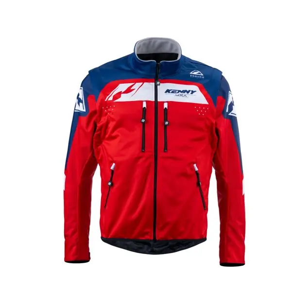 Obniżka ceny Kurtka Adventure/Enduro Softshell Red Niebieski/Biały XL Kenny Racing 231-3704010-5720