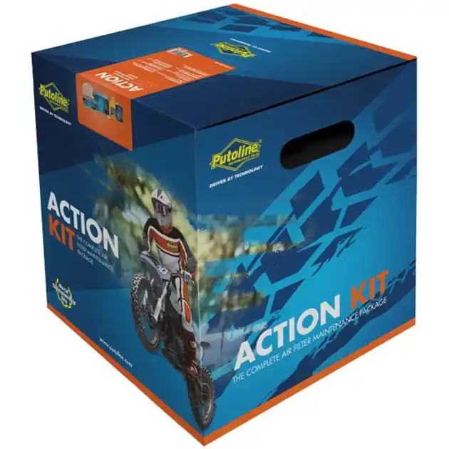 Ograniczona ilość Zestaw płynów do czyszczenia, mycia, nasączania filtrów powietrza ACTION KIT Putoline PTL70010