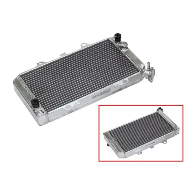 Szybka dostawa Chłodnica Yamaha YFM 660 Grizzly wzmocniona o zwiększonej pojemności Bronco AC-10026