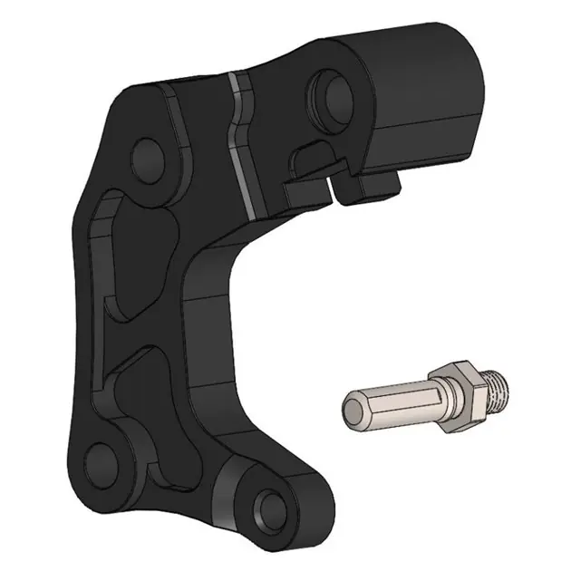 Oferta limitowana Adapter do tarczy hamulcowej lewej 320mm Yamaha XTZ (690) 700 Tenere (do zacisku fabrycznego - OEM) MOTO-MASTER M211152