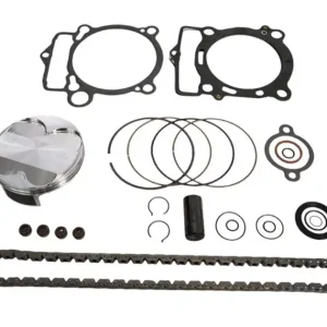 Bestseller Zestaw naprawczy góry silnika KTM EXC-F 350/EXCF350, SX-F 350/SXF350, Husqvarna FE 350, FC 350, GAS GAS EC 350 F (STD. +0.01MM = 89.97MM) (14.0 1) (Tłok, uszczelki TOP-END, łańcuszek rozrządu) VERTEX VTKTC24694B-1
