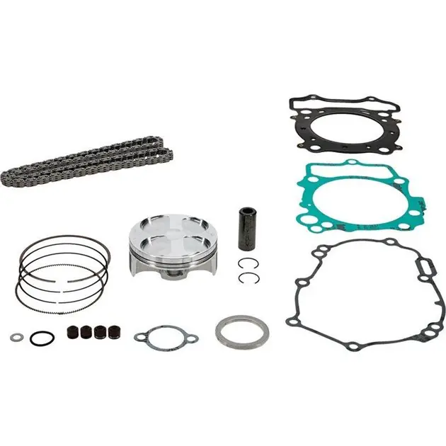 Zestaw naprawczy góry silnika Yamaha WR 250 F/WRF250, YZ 250 F/YZF250, Fantic Motor XEF/XXF 250 (STD. +0.01MM = 76.96MM) (13.8 1) (Tłok, uszczelki TOP-END, łańcuszek rozrządu) VERTEX VTKTC24371B Rabat