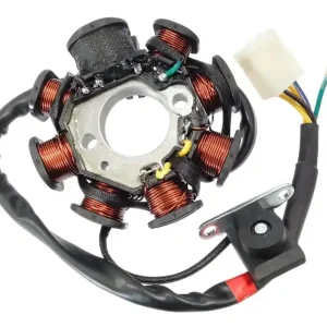 Stator, stojan, iskrownik do silnika Moretti poziomy 154FMI, 125cc 4T, 4-biegowy Manual Nowy