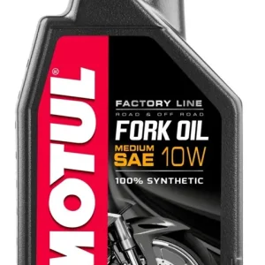 Ostatnie sztuki Olej do teleskopów / amortyzatorów / zawieszenia FORK OIL FACTORY LINE 10W Medium (syntetyczny) 1L Motul MU101125