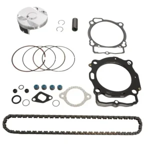 Zniżka Zestaw naprawczy góry silnika KTM EXC-F 450/EXCF450, Husqvarna FE 450 (STD. 94.95MM) (11.8 1) (Tłok, uszczelki TOP-END, łańcuszek rozrządu) VERTEX VTKTC24209A