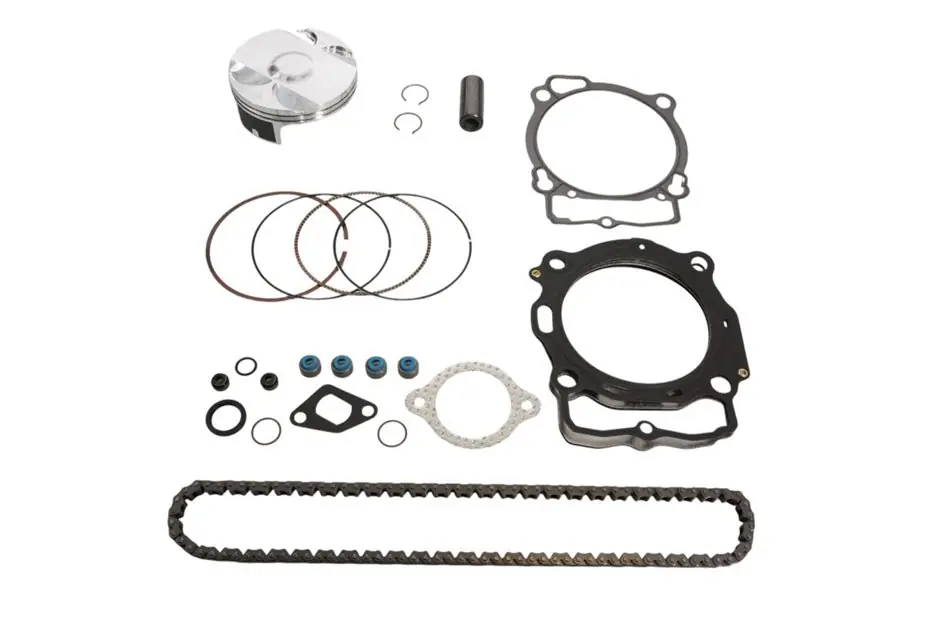 Zniżka Zestaw naprawczy góry silnika KTM EXC-F 450/EXCF450, Husqvarna FE 450 (STD. 94.95MM) (11.8 1) (Tłok, uszczelki TOP-END, łańcuszek rozrządu) VERTEX VTKTC24209A