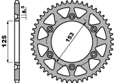 Bestseller PBR ZĘBATKA TYLNA 289 42 C45 HONDA CR/CRF ‘83-‘25 (JTR210.42) (ŁAŃC. 520) (MADE IN ITALY)