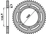 Zamów dziś PBR WYPRZEDAZ ZĘBATKA TYLNA 3552 46 C45 APRILIA 650 (01-05) (ŁAŃC. 520) (JTR5.46) (MADE IN ITALY)