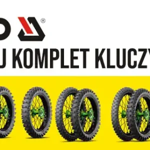 MICHELIN PAKIET 6 OPON (CAI901841/22) 120/90-18 STARCROSS 6 MEDIUM SOFT 65M NHS TT M/C TYŁ DOT 2022 + PARASOL MICHELIN Do wyczerpania zapasów