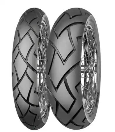 MITAS KOMPLET OPON (567770) 110/80R19 TERRA FORCE-R (59V) TL 2022 + (70000525) 140/80R17 TERRA FORCE-R (69V) TL 2022 Cena promocyjna