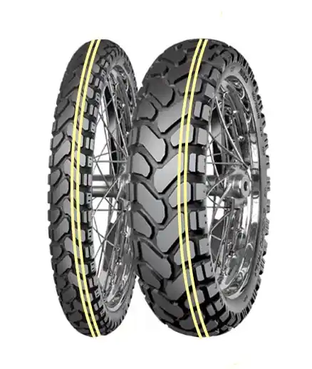 Tani MITAS KOMPLET OPON (70001034) 120/70B19 ENDURO TRAIL+ DAKAR (60H) TL 2023 + (70000558) 170/60B17 E-07+ ENDURO TRAIL DAKAR (72T) TL 2023