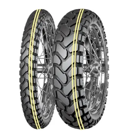 Super okazja MITAS KOMPLET OPON ENDURO TRAIL DAKAR 90/90B21 (54H) TL 2024 + 140/80B18 (70H) TL 2024