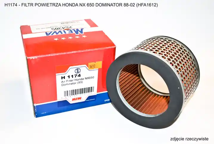 MIW (MEIWA) FILTR POWIETRZA HONDA NX 650 DOMINATOR 88-02 (HFA1612) (50) Łatwy zwrot