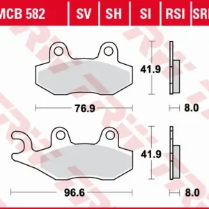 Zamów teraz TRW ZF KLOCKI HAMULCOWE KH135 SINTER OFFROAD KAWASAKI KLX 125 ‘10-‘13, KX 125/250/500 ‘89-‘93, KDX 200/250 ‘93-‘94, KLX ‘09-‘17, SUZUKI RM 125/250 ‘87-‘95, RM-X 250 ‘89-‘95, YAMAHA YZ 125/250 2T ‘89-‘97, WR 125 ‘91-‘97, TT-R 250 ‘93-‘00 PRZÓD