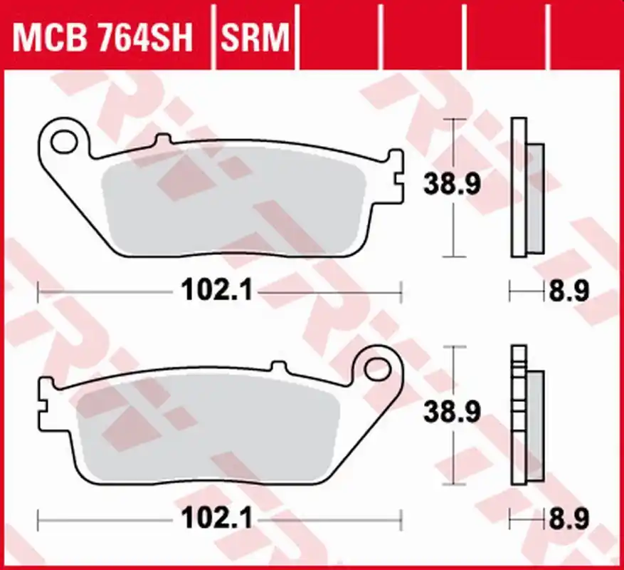 Zniżka TRW ZF KLOCKI HAMULCOWE KH142 SINTER HONDA FJS 400 SILVERWING ‘06-‘16, FJS 600 SILVERWING ‘01-‘16, YAMAHA XC 125 MAJESTY ‘14-‘15, TRIUMPH BONNEVILLE T100 ‘02-‘20, BONNEVILLE T120/THRUXTON 1200 ‘16-‘20, SUZUKI AN 650 BURGMAN ‘04-‘19 PRZÓD