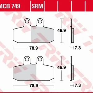 Bestseller TRW ZZZ LUCAS ZF KLOCKI HAMULCOWE KH256 ORGANIC APRILIA RED ROSE 125 ‘87-‘94, SCARABEO 500 ‘03-‘09, HONDA CRM 125 ‘90-‘99, NSR 125 ‘88-‘01, CMX 250 ‘97-‘00 PRZÓD, MOTO GUZZI V7 750 ‘12-‘21, V9 BOBBER ‘16-‘21 TYŁ (WYCOFANE Z OFERTY)