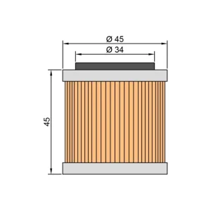 Bestseller TWIN AIR FILTR OLEJU HF 154 HUSQVARNA TE/TC (00-07) (50)