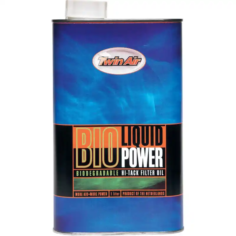 TWIN AIR PŁYN (OLEJ) DO NASĄCZANIA GĄBKOWYCH FILTRÓW POWIETRZA (BIODEGRADOWALNY) 1L(LIQUID BIO POWER OIL) (AKC) Tani