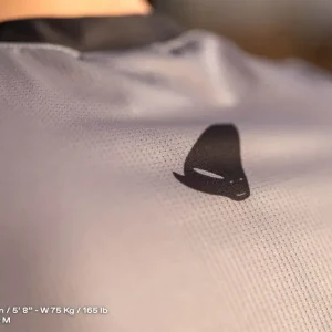 UFO 2023/05 KOSZULKA ROWEROWA MTB / E-BIKE TERRAIN SV1 JERSEY MADE IN ITALY (KRÓTKI RĘKAW) KOLOR SZARY/CZARNY ROZMIAR L - KOLEKCJA 2023 Hit cenowy