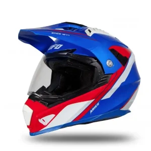 Bezpieczna płatność UFO ZZZZ KASK ARIES OFFROAD / DUAL / TOURER / CROSSOVER Z SZYBĄ, DASZKIEM I BLENDĄ PRZECIWSŁONECZNĄ KOLOR ŻÓŁTY FLUO/CZARNY ROZMIAR S ( ECE 22R06 ) - KOLEKCJA 2023