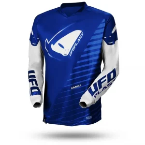 UFO KOSZULKA KIMURA CROSS DZIECIĘCA / JUNIOR / KID KOLOR NIEBIESKI/BIAŁY ROZMIAR XXXXXS - OFERTA SPECJALNA Szybka wysyłka