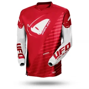 Tylko do końca tygodnia UFO ZZZZ KOSZULKA KIMURA CROSS DZIECIĘCA / JUNIOR / KID KOLOR CZERWONY/BIAŁY ROZMIAR XXXXS - OFERTA SPECJALNA