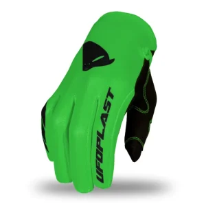 Łatwy zwrot UFO RĘKAWICE SKILL RADIAL CROSS / MTB / E-BIKE KOLOR ZIELONY FLUO ROZMIAR M
