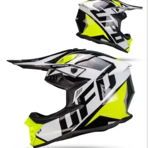 UFO 2026/01 KASK INTREPID CROSS KOLOR BIAŁY/CZARNY ROZMIAR XS ( ECE 22R06 ) - KOLEKCJA 2026 Zamów dziś
