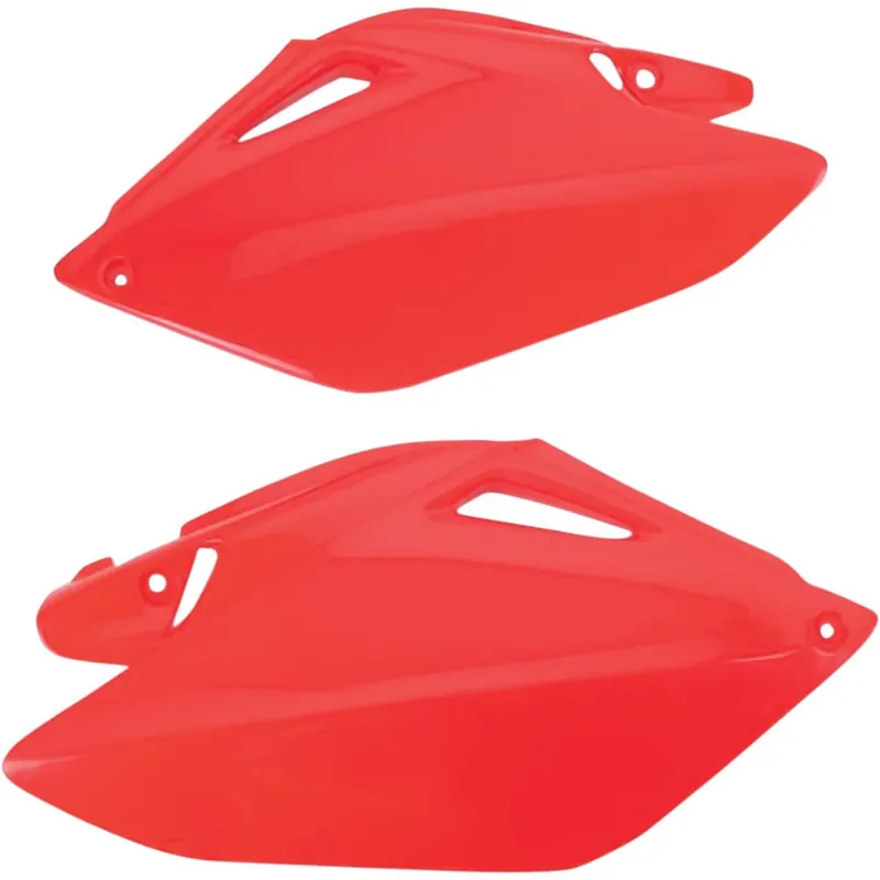 Łatwy zwrot UFO BOCZKI TYLNE HONDA CRF 250R ‘06-‘09 KOLOR CZERWONY
