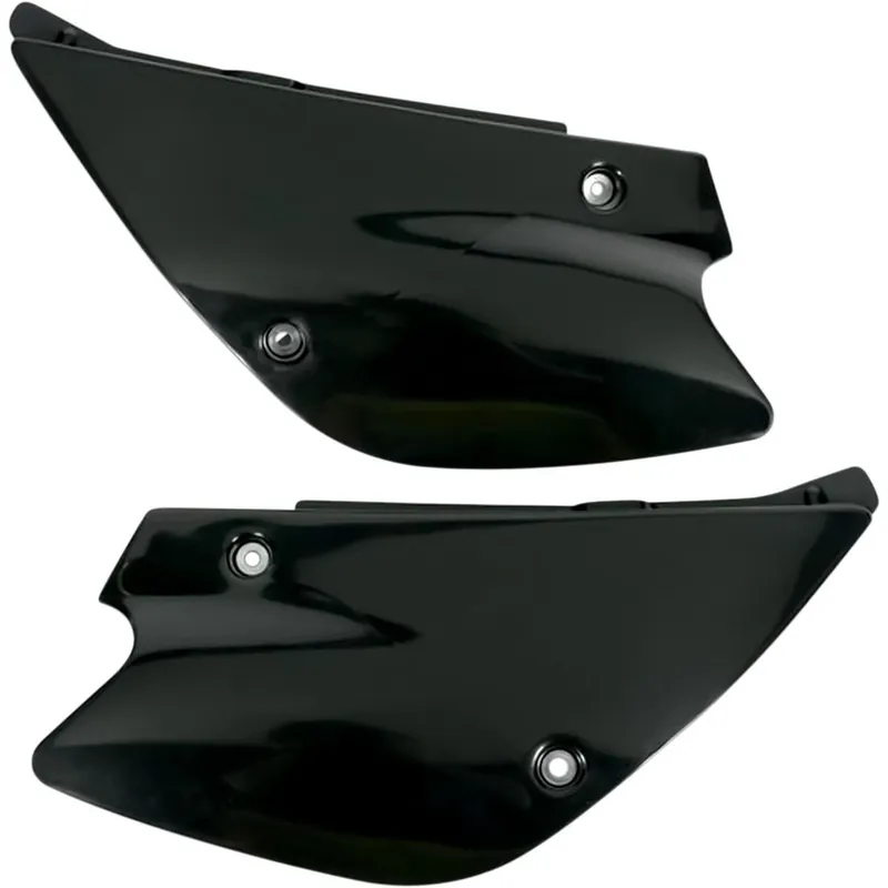 Zniżka UFO BOCZKI TYLNE KAWASAKI KX 80 ‘98-‘00, KX 85 ‘01-‘12 KOLOR CZARNY
